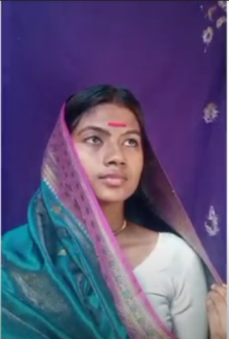 Priyanka Chourasia dressed as Savitribai Phule